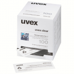 Valymo servetėlės UVEX 9963005; akiniams; 100 vnt.