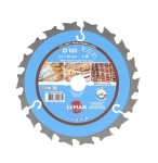 Pjovimo diskas medienai LEMAN F366.160.2018; 160x20x2,2 mm