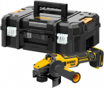 Akumuliatorinis kampinis &scaron;lifuoklis DeWalt DCG409VSX1T-QW; 18 V; 1x9,0 Ah akum.