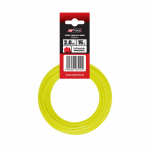 Pjovimo gija AWTools AW70115; (1,6 mm/10 m) geltona, 6-briaunė