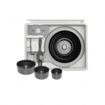 Gręžimo karūnų rinkinys AWTools AW40507; 50-100 mm; 8 vnt.