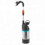 Lietaus vandens bako siurblys Gardena 4700/2 Inox Automatic su priedais