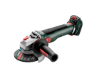 Kampinis &scaron;lifuoklis Metabo WVB 18 LT BL 11-125 QUICK; 18 V (be akumuliatoriaus ir pakrovėjo)