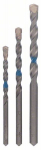 Grąžtų komplektas betonui Bosch 2609255416; 5-8 mm; 3 vnt.