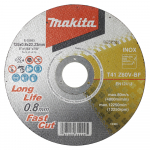 Abrazyvinis pjovimo diskas Makita E-22953-12; 125x0,8 mm; 12 vnt.