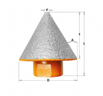 Deimantinė freza Cmt 552-570CS; M14; D=70 mm; I=50 mm