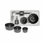 Gręžimo karūnų rinkinys AWTools AW40508; 18-63 mm; 11 vnt.