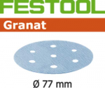 &Scaron;lif. popierius eksc. &scaron;lifuokliui Granat; 77 mm; P120; 50 vnt.
