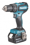 Smūginis suktuvas-gręžtuvas Makita DHP485RFJ; 18 V; 2x3,0 Ah akum.