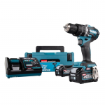 Smūginis suktuvas-gręžtuvas Makita HP002GD201; 40 V; 2x2,5 Ah akum.