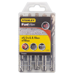Grąžtų komplektas betonui Stanley FatMax; SDS-plus; 5-10 mm; 5 vnt.