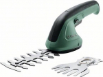Gyvatvorių ir žolės žirklės Bosch ISIO 3; 3,6 V; 1x1,5 Ah akum.