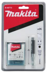 Sukimo antgalių komplektas Makita B-48789; 25 vnt.