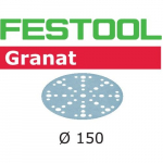 &Scaron;lif. popierius eksc. &scaron;lifuokliui Festool STF 150 mm; 48; P100; GR; 100 vnt.