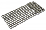 Grąžtų komplektas Makita B-63389; 8x215 mm; SDS-plus; 10 vnt.