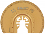 Pusapvalis pjūklelis Tivoly XT512520002; 87 mm
