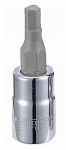 Galvutė su antgaliu Sata S21205; 1/4''; HEX8