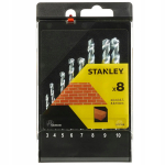 Grąžtų komplektas betonui Stanley STA56040-QZ; 8 vnt.