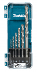Grąžtų metalui rinkinys Makita D-75742; HSS-G; 2-8 mm; 6 vnt.