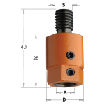 Adapteris CMT 302.080.01; M10