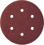 &Scaron;lif. popierius eksc. &scaron;lifuokliui Virutex; 125 mm; P80; 8 vnt.