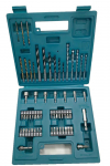 Grąžtų ir sukimo antgalių komplektas Makita E-11829; 60 vnt.