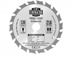 Pjovimo diskas medienai CMT K16024H; 160x20 mm; Z24; 15&deg;