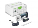 Akumuliatorinis kampinis &scaron;lifuoklis Festool AGC 18-125 EB-Basic; 18 V (be akumuliatoriaus ir pakrovėjo)