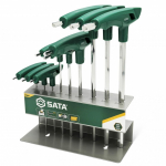 Atsuktuvų komplektas Sata ST09118; HEX; 9 vnt.