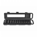 Smūginių galvučių rinkinys AWTools AW38690BL; 1/2''; 10-32 mm; 13 vnt.