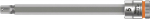 Sukimo galvutė Wera WE05003336001; HEX; 1/4''; 5x100 mm