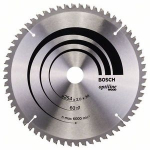 Pjovimo diskas medienai Bosch OPTILINE WOOD; 254x2x30,0 mm; Z60; -5&deg;