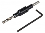 Medienos grąžtas su gilintuvu Wolfcraft 2511000; 4,5-11 mm