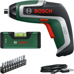 Akumuliatorinis suktuvas Bosch IXO 7; 3,6 V; 1x2,0 Ah akum. + priedai