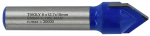 V formos griovelių freza Tivoly XT60642067846; 12,7 mm
