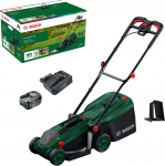 Akumuliatorinė vejapjovė Bosch Rotak 18V-34; 18 V; 4 Ah; 34 cm