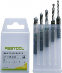 Grąžtų rinkinys Festool BKS D 3-8 CE/W-K