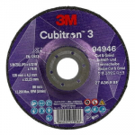 Pjovimo - &scaron;lifavimo diskas 3M Cubitron 3 A36 R BF; 125x4,2 mm