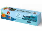 Drožinėjimo rinkinys BeaverCraft DIY08; figūrėlių drožinėjimui pradedantiesiems