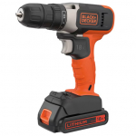 Suktuvas-gręžtuvas Black & Decker BCD001C2-QW; 18 V; 2x1,5 Ah akum.+ pakrovėjas
