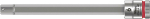 Sukimo galvutė Wera WE05003338001; HEX; 1/4''; 6x100 mm