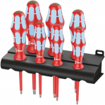 Atsuktuvų komplektas Wera WE05022767001; VDE; Torx; 7 vnt.