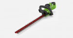 Gyvatvorių žirklės Greenworks G40HT61; 40 V; 61 cm ilgio (be akumuliatoriaus ir pakrovėjo)