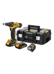 Akumuliatorinis kniediklis DeWalt DCF403D2GT-QW; 18 V; 2x2,0 Ah akum.