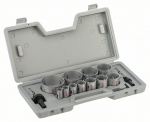 Gręžimo karūnų komplektas metalui Bosch HSS bi-metal; 14 vnt.