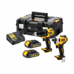 Įrankių komplektas DeWalt DCK2062S2T-QW(DCD709 + DCF809); 18 V; 2x1,5 Ah akum.