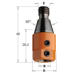 Adapteris CMT 303.080.01; M10/30&deg;