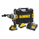 Smūginis suktuvas-gręžtuvas DeWalt DCD1007H2T-QW; 18 V; 2x5,0 Ah akum.