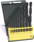 Grąžtų komplektas metalui Bosch HSS-R; 1-10 mm; 10 vnt.