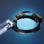 Prožektorius ne&scaron;iojamas ant galvos Tiross TS-1198; LED; 3,7 V; 1x2,0 Ah akum.